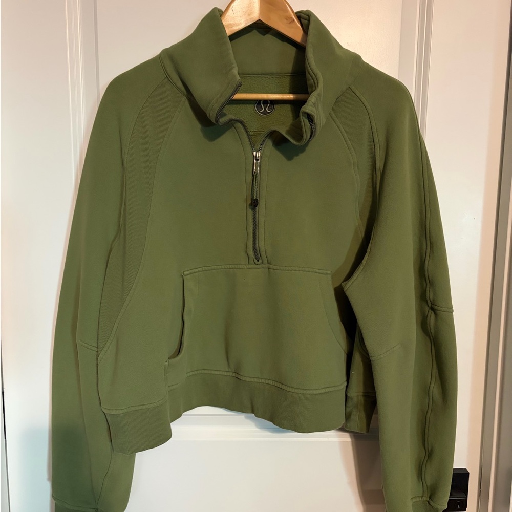 lululemon athletica Green Sweatshirt